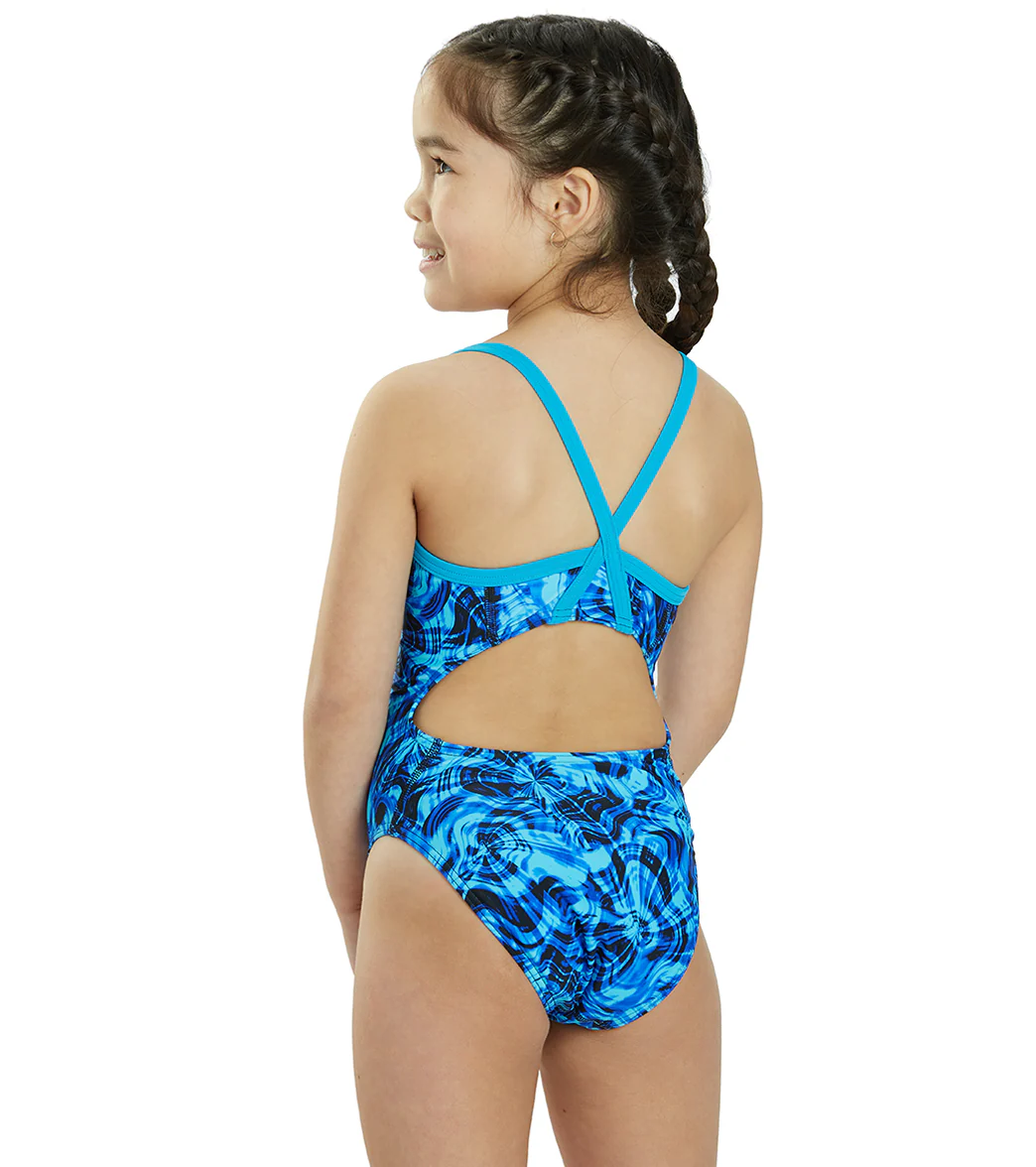 Sporti Sonic Bloom Thin Strap One Piece Swimsuit (22-40) - Image 19