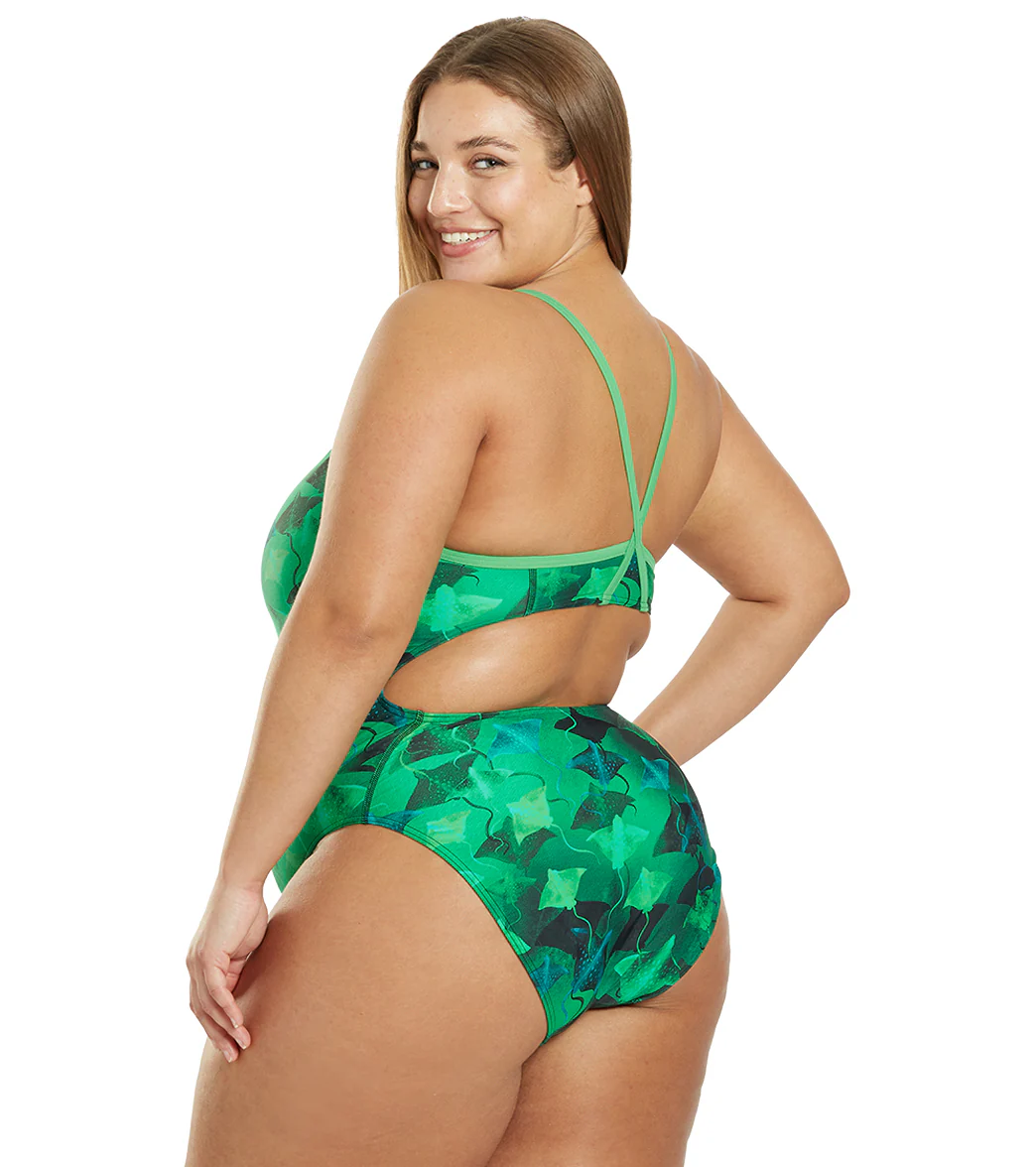 Sporti Stingray Fever Thin Strap One Piece Swimsuit (22-44) - Image 28