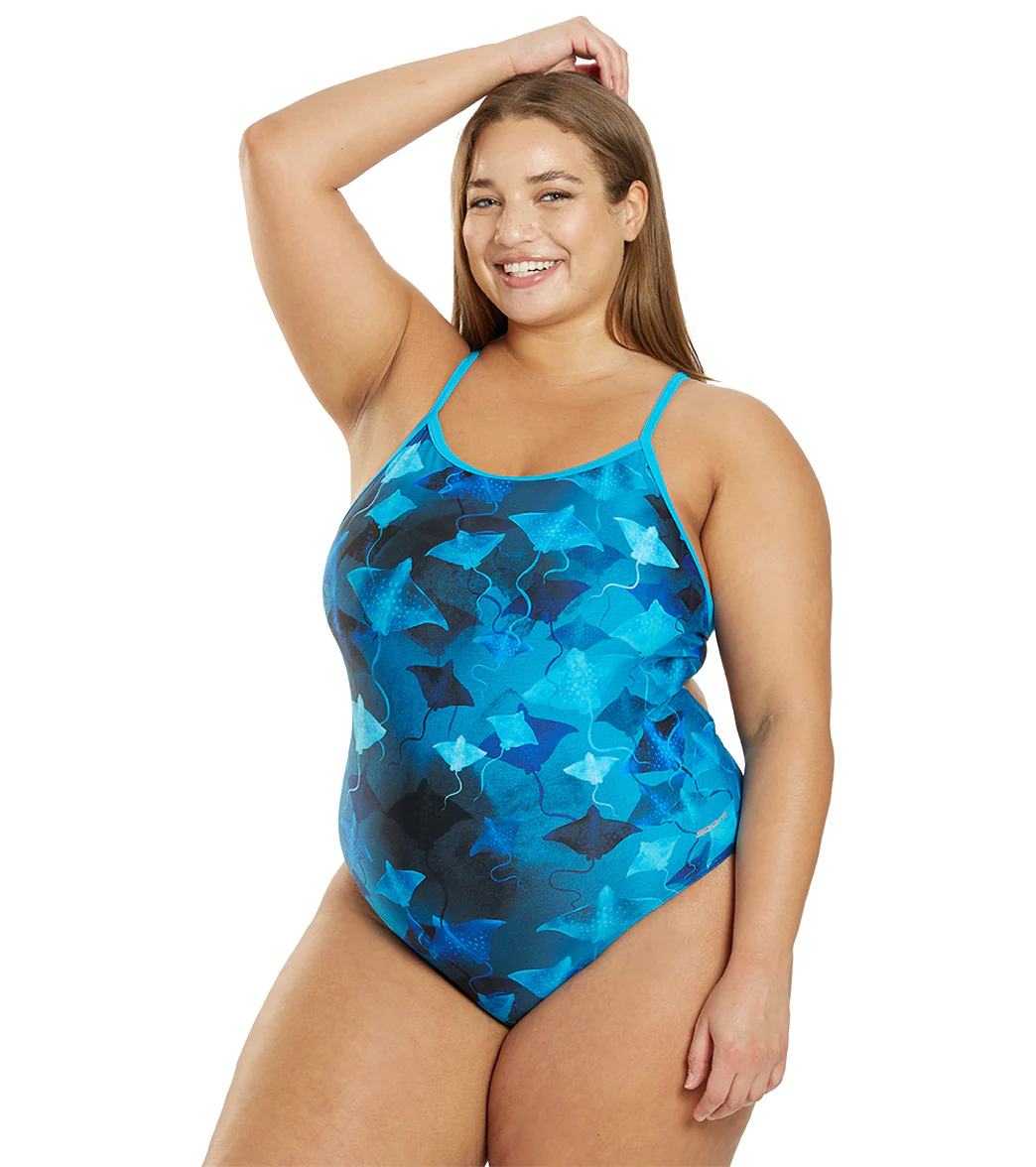 Sporti Stingray Fever Thin Strap One Piece Swimsuit (22-44) - Image 38