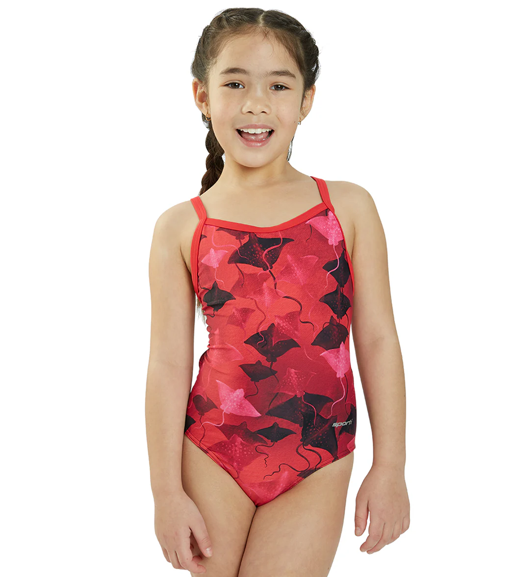 Sporti Stingray Fever Thin Strap One Piece Swimsuit (22-44) - Image 52
