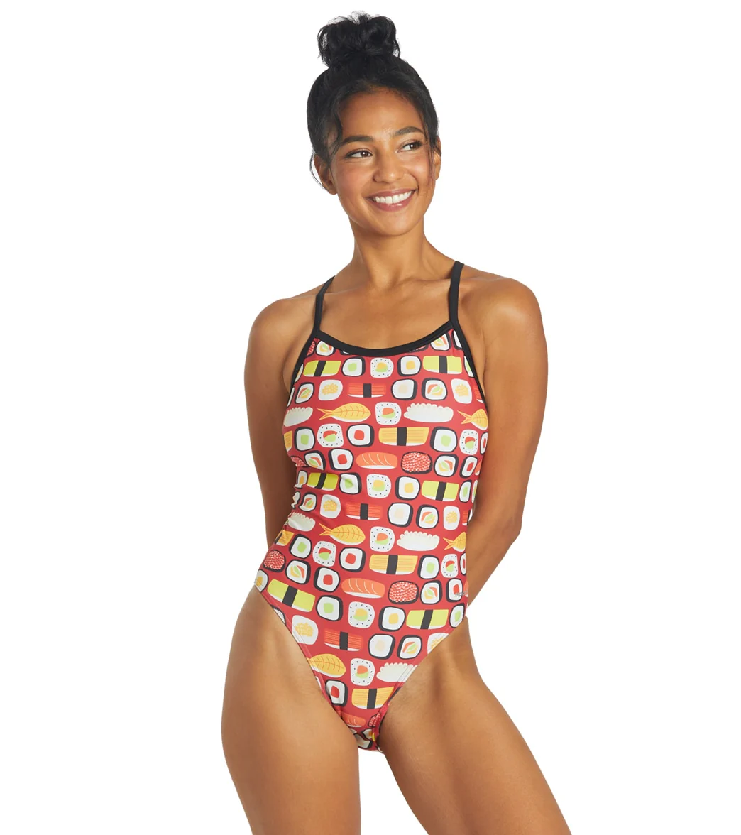 Sporti Sushi Thin Strap One Piece Swimsuit - Image 6