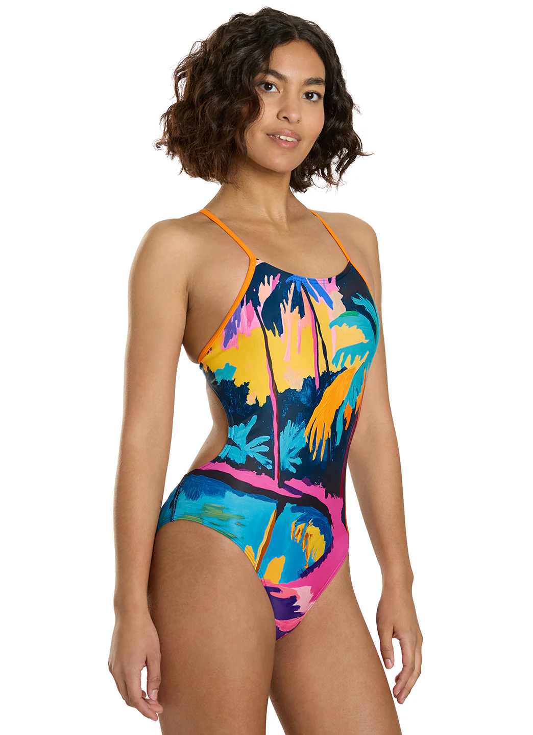 Sporti Tahitian Sunset Micro Back One Piece Swimsuit (26-40) - Image 4