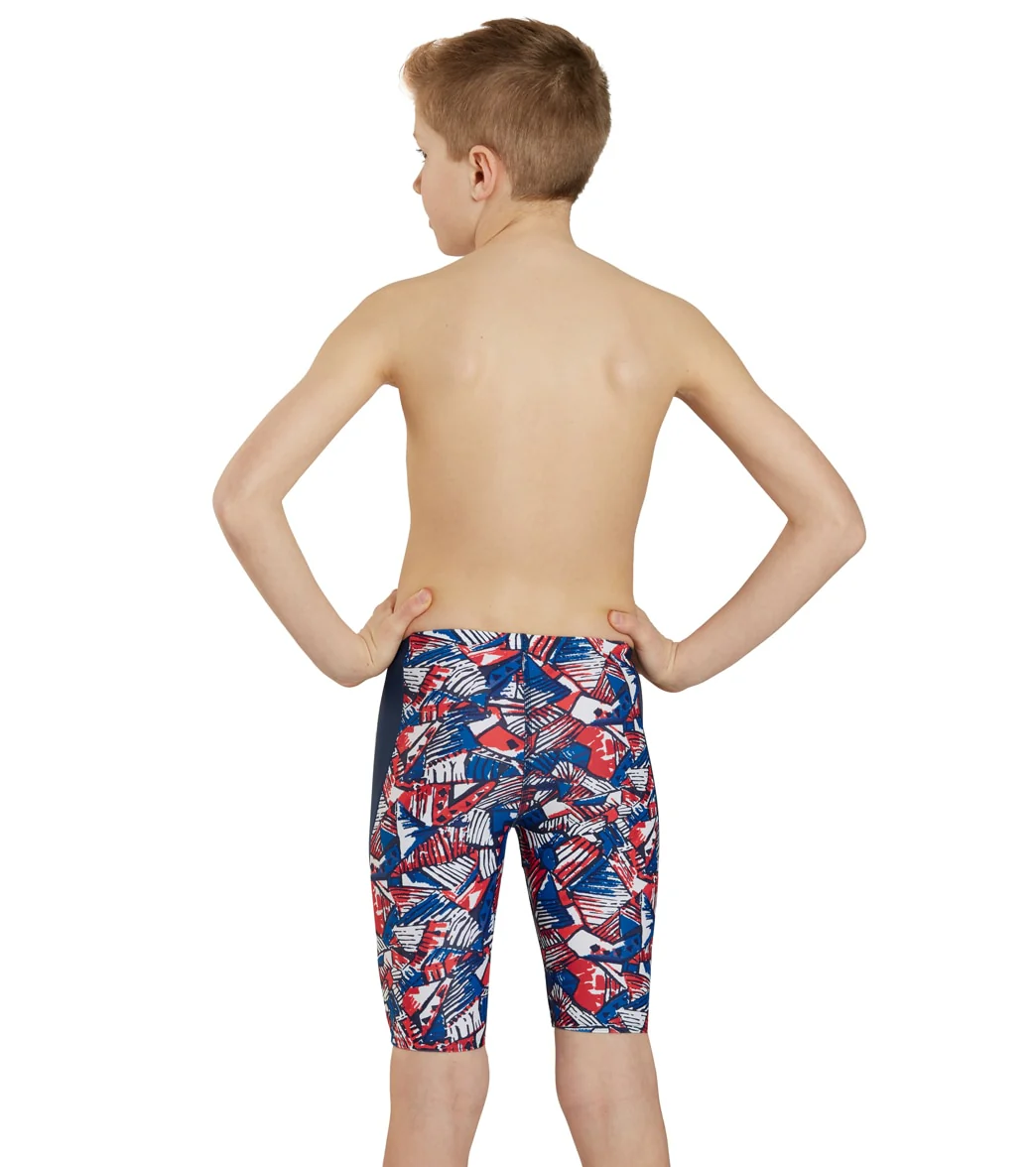 Sporti Tribal Graffiti Splice Jammer Swimsuit (22-40) - Image 45
