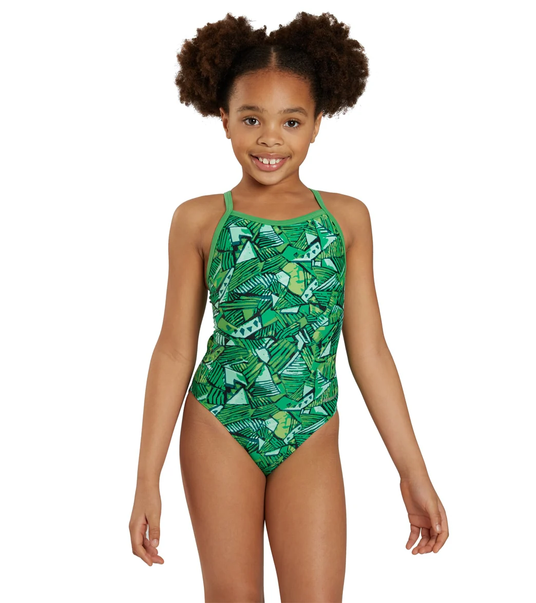 Sporti Tribal Graffiti Thin Strap One Piece Swimsuit (22-40) - Image 11