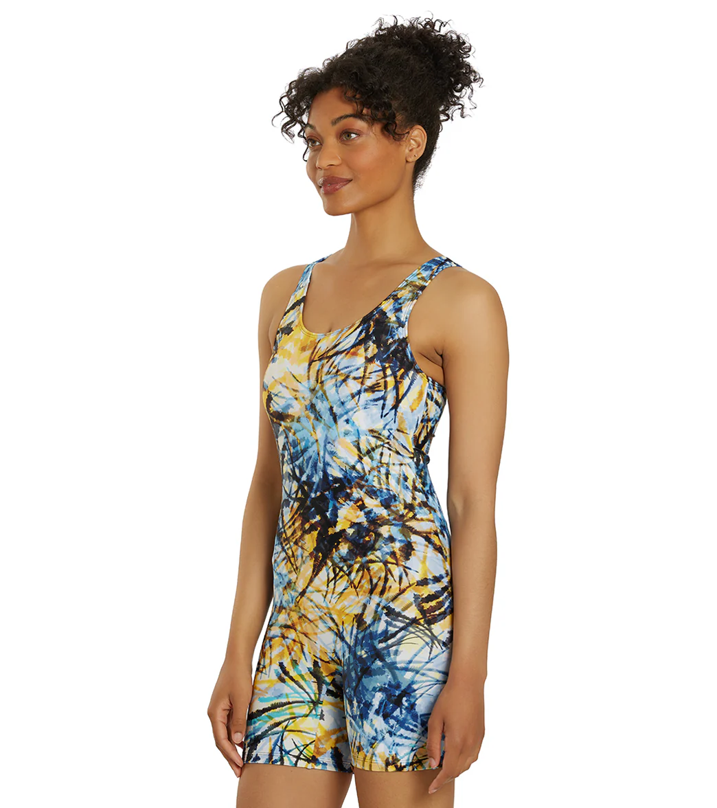 Sporti Unitard Breezy Palms One Piece Swimsuit - Image 5
