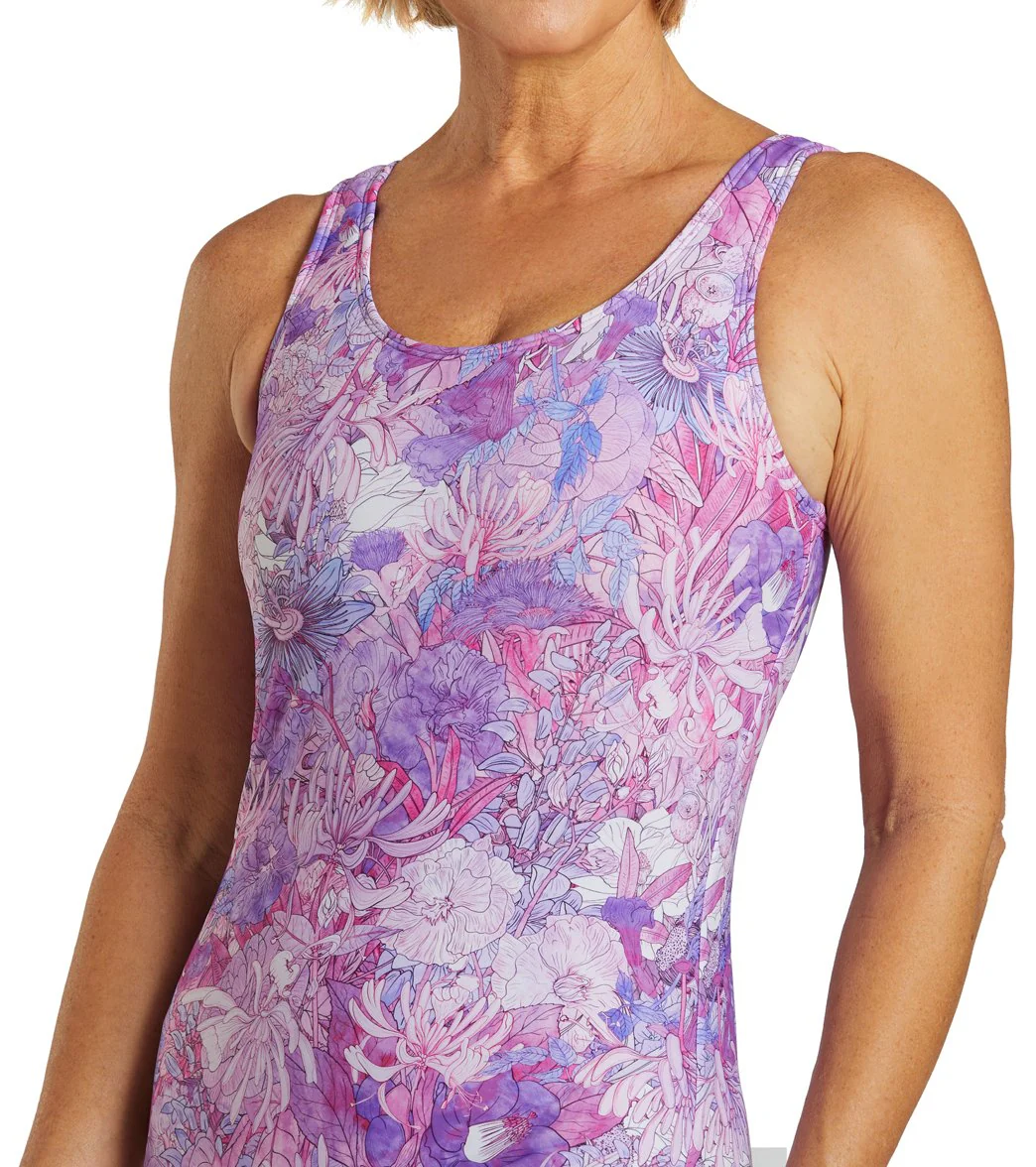 Sporti Unitard Jungle Floral One Piece Swimsuit - Image 14