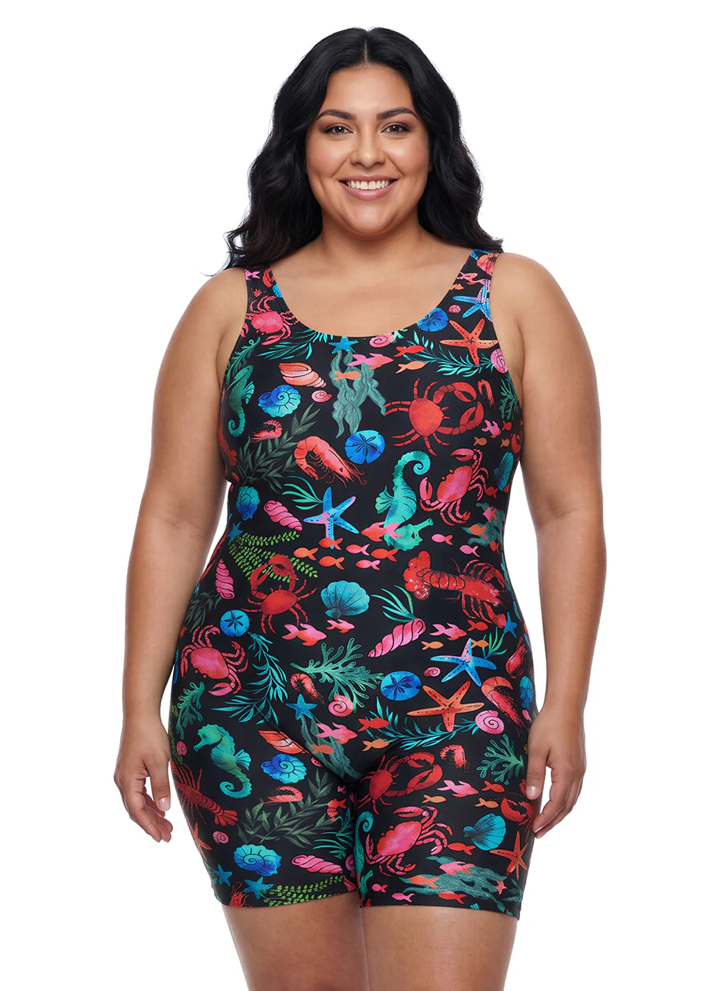 Sporti Unitard Tide Pool One Piece Swimsuit - Image 8