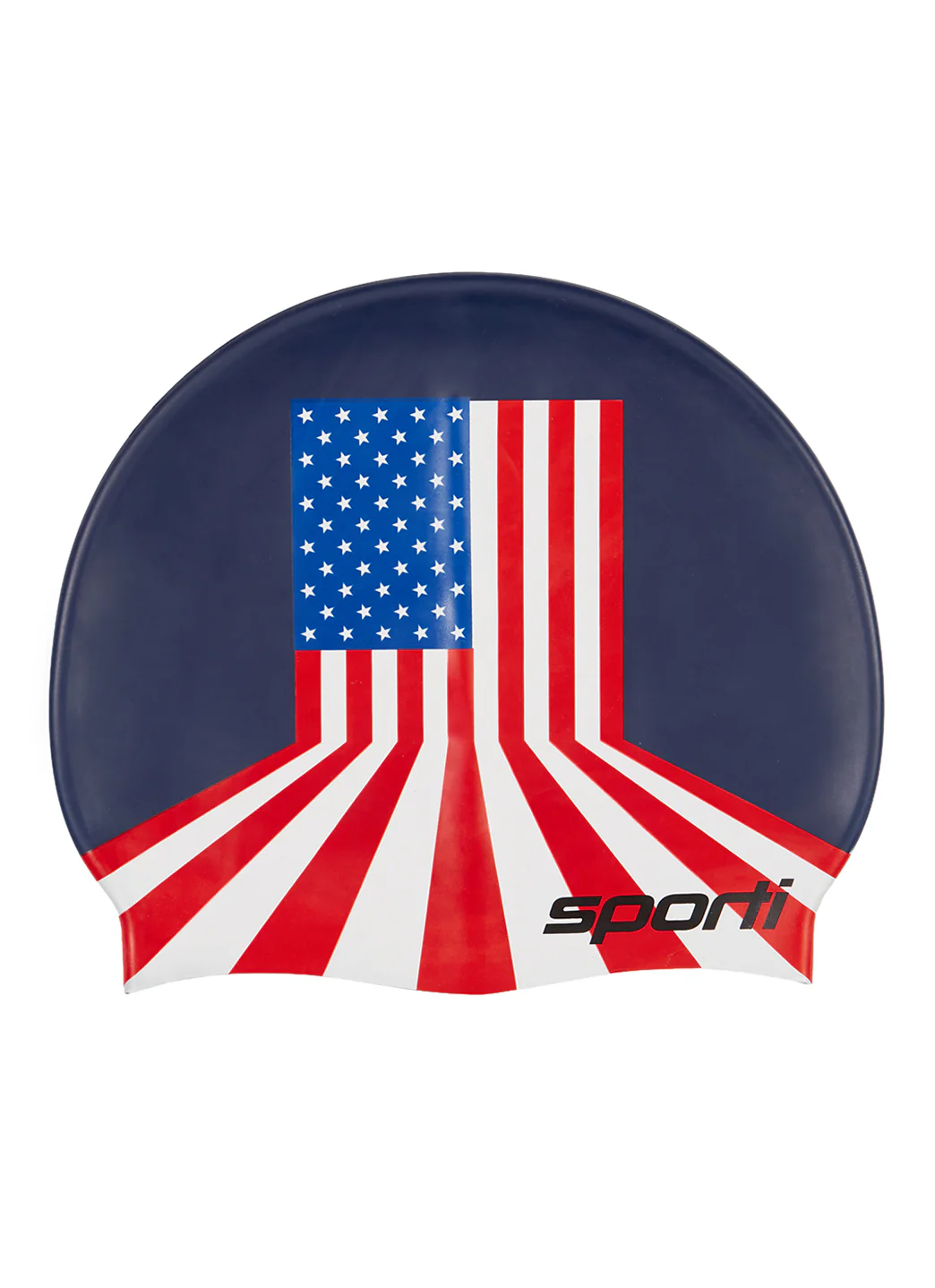 Sporti Victory Lane Silicone Swim Cap - Image 2