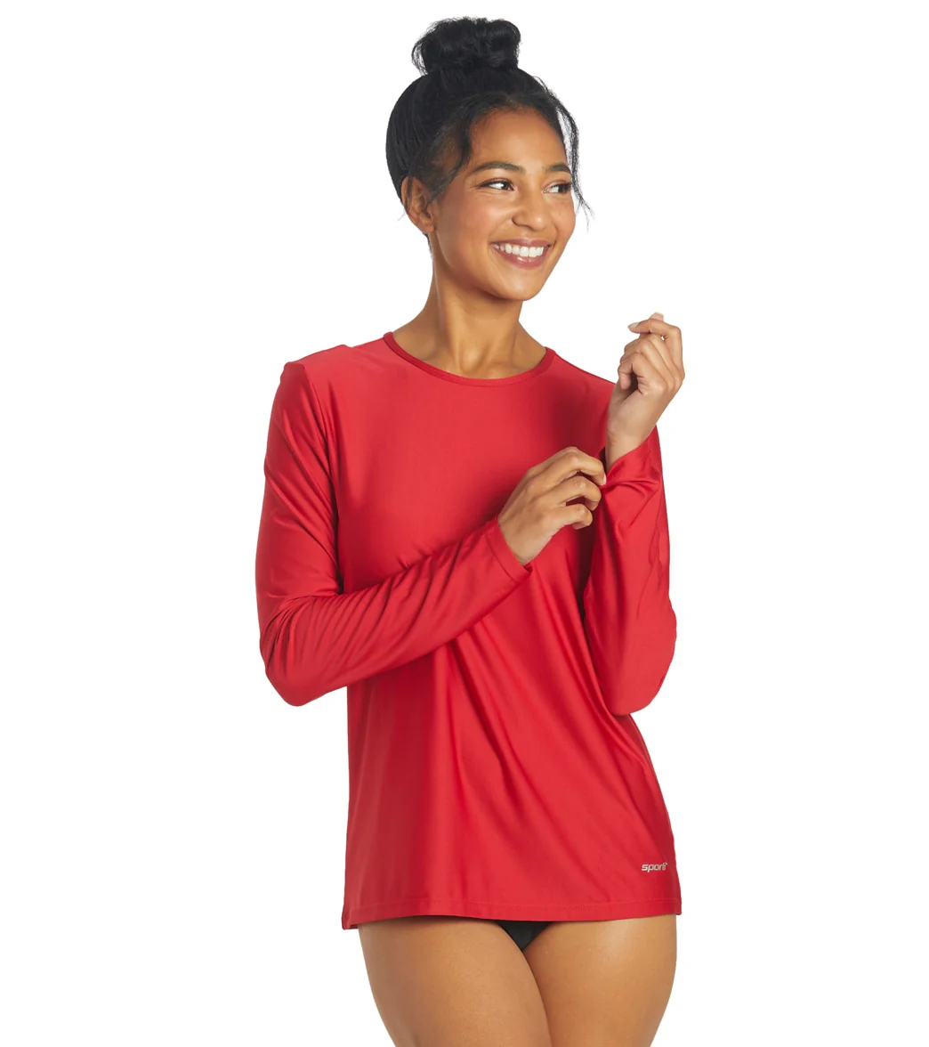 Sporti Women's L/S  UPF 50+ Comfort Fit Rash Guard - Image 8