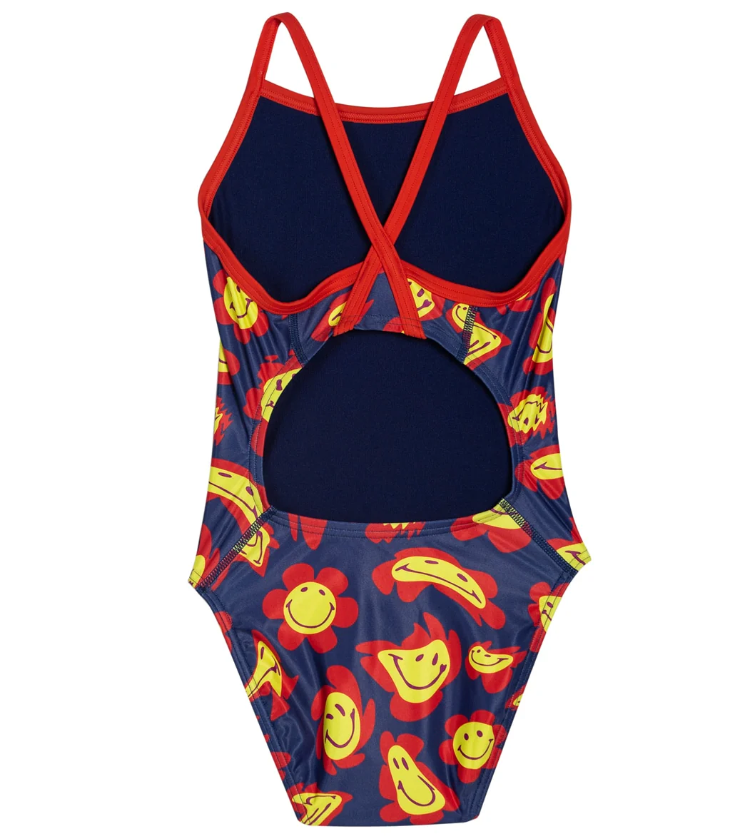 Sporti x Alex & Gretchen Walsh Groovy Thin Strap One Piece Swimsuit Youth (22-28) - Image 6