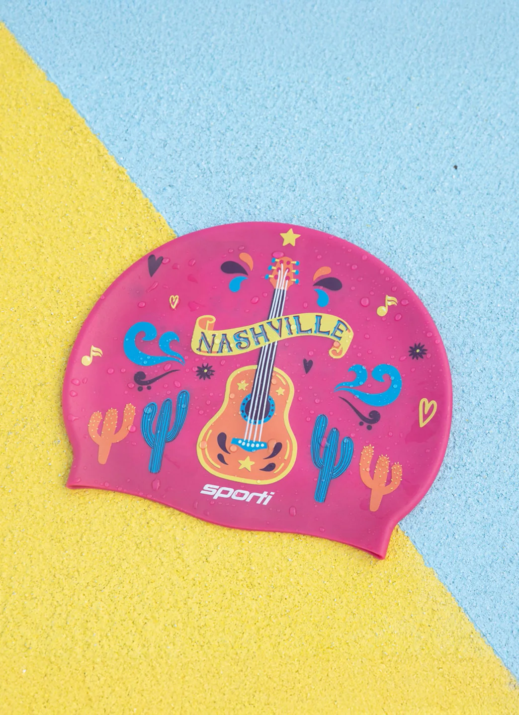 Sporti x Alex Walsh Nashville Silicone Swim Cap - Image 6