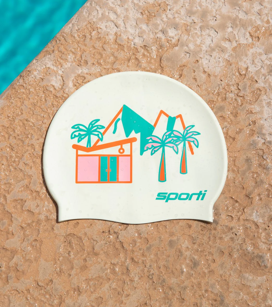 Sporti x Alex Walsh Palm Springs Silicone Swim Cap - Image 2