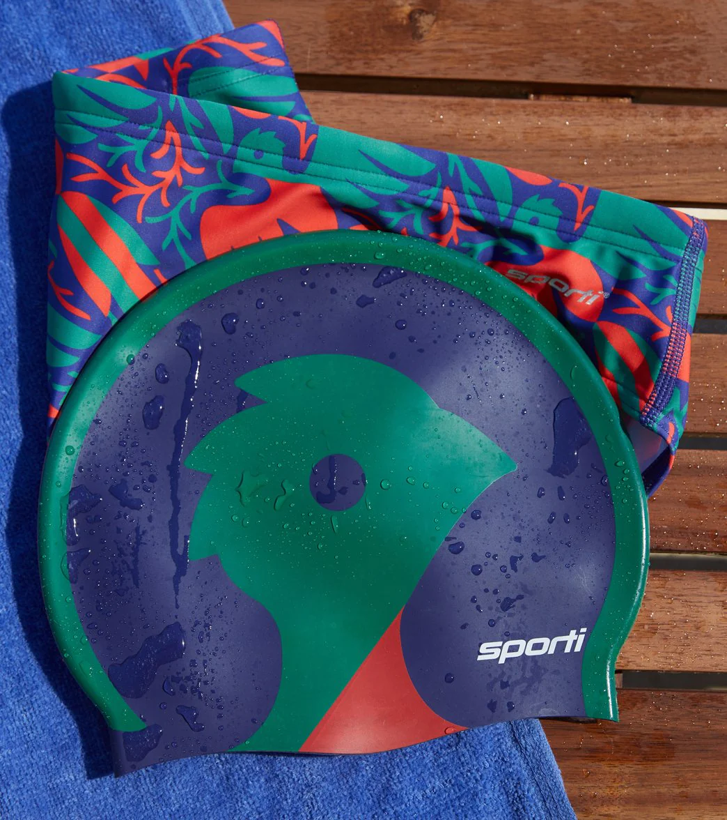 Sporti x Damian Orellana Limited Edition Chichi Silicone Swim Cap - Image 6