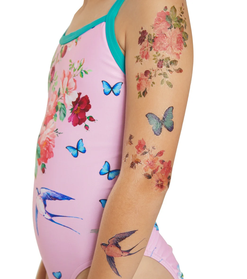 Sporti x Emma Weyant Floral Whimsy Temporary Tattoo Sheet - Image 5