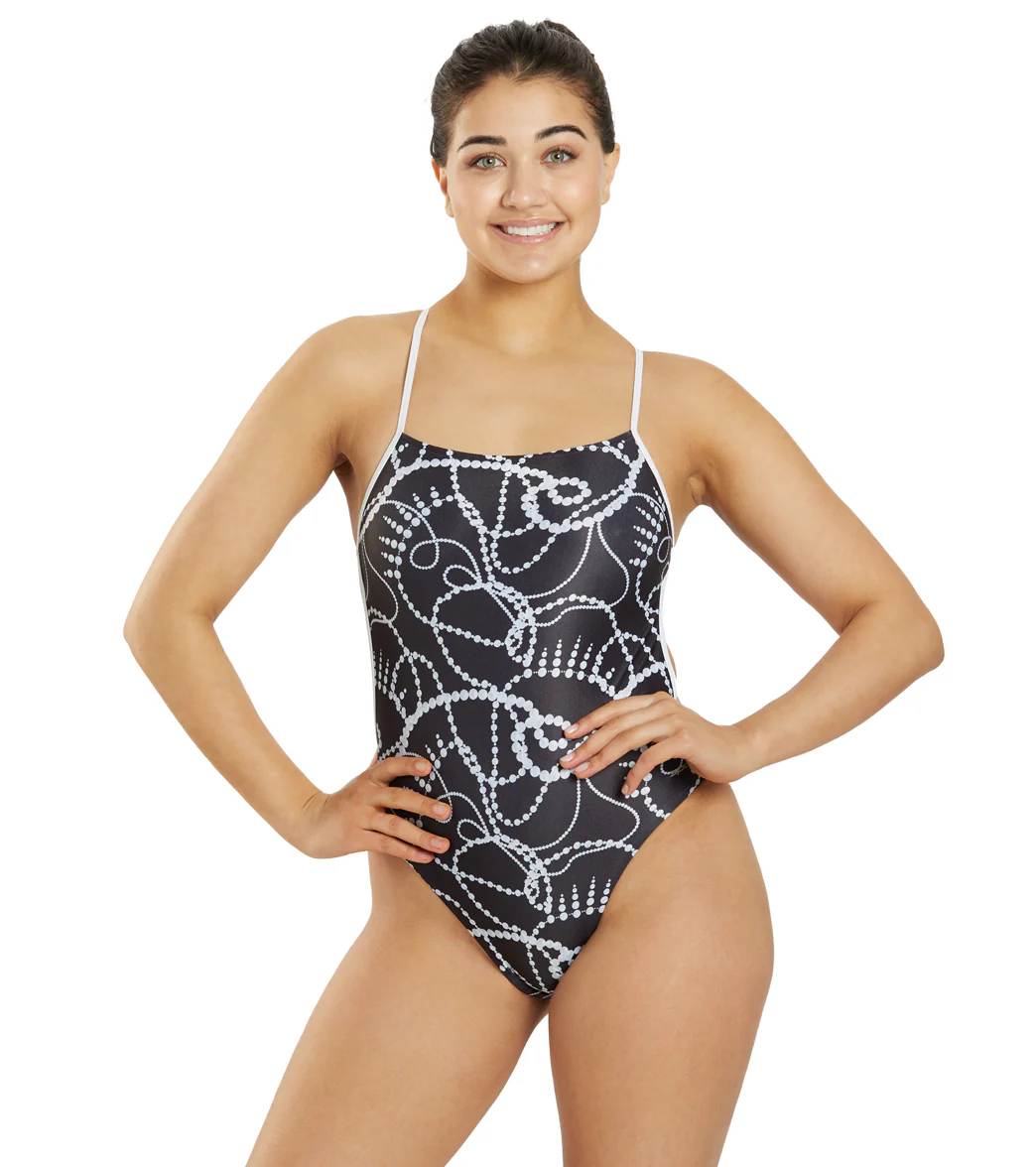 Sporti x Emma Weyant Saint-Tropez Pearl Karlie One Piece Swimsuit (26-40) - Image 8