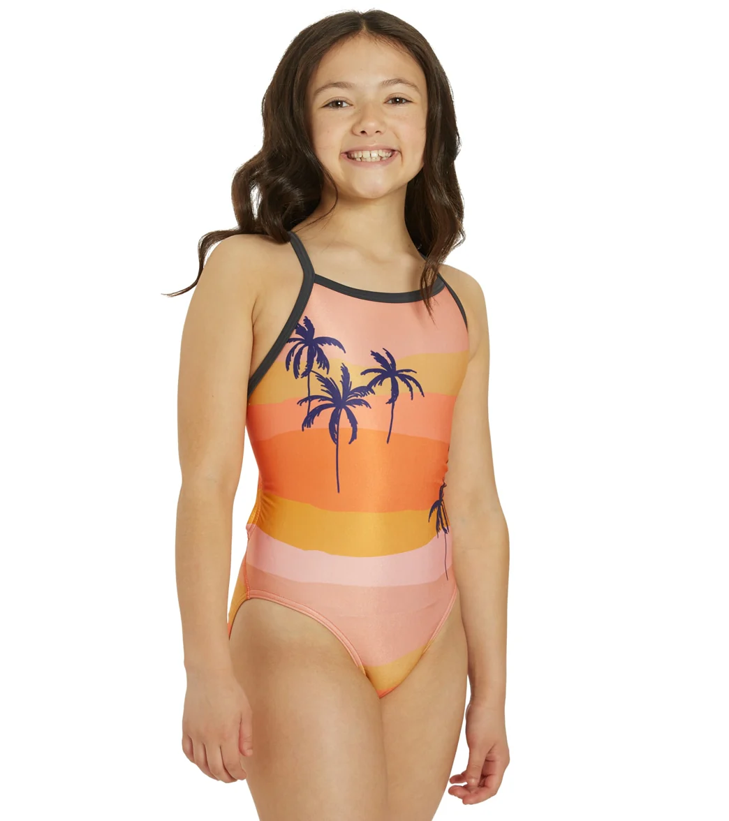 Sporti x Gretchen Walsh Mojave Mirage Thin Strap One Piece Swimsuit Youth (22-28) - Image 2