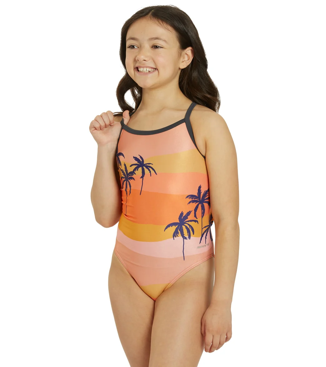 Sporti x Gretchen Walsh Mojave Mirage Thin Strap One Piece Swimsuit Youth (22-28) - Image 3