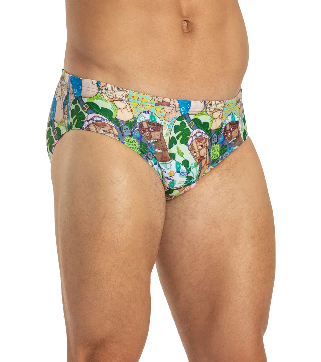 Sporti x Mat Chavez Limited Edition Chlorine Machines Brief Swimsuit - Image 8