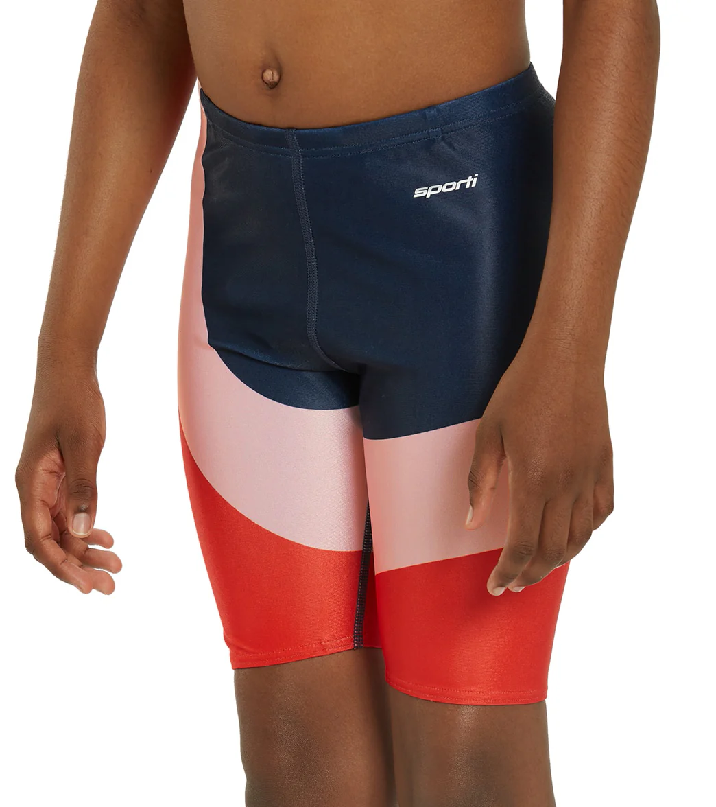 Sporti x Shaine Casas New Wave Jammer Swimsuit Youth (22-28) - Image 7