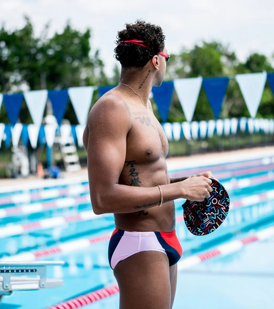 Sporti x Shaine Casas Space Jam Silicone Swim Cap - Image 4