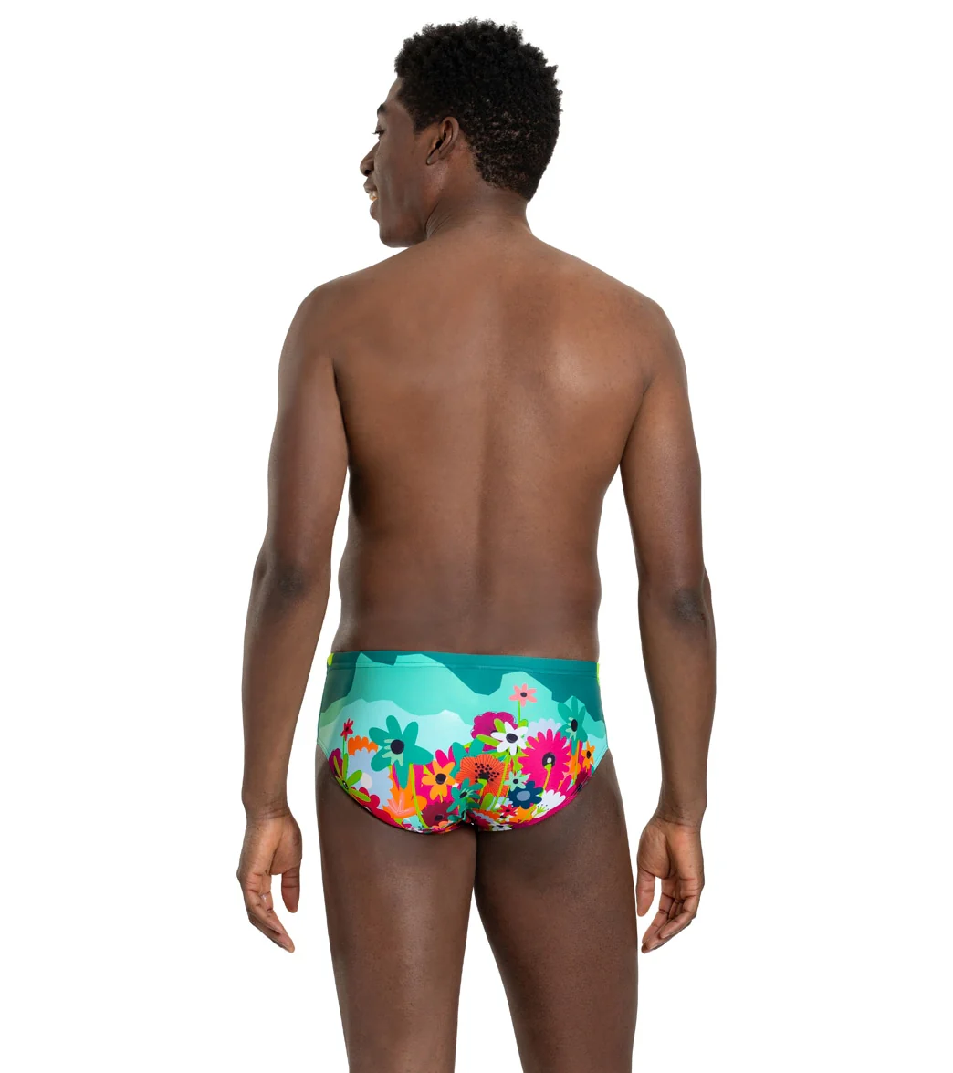 Sporti x She Is This Limited Edition Mountain Flower Brief Swimsuit - Image 4