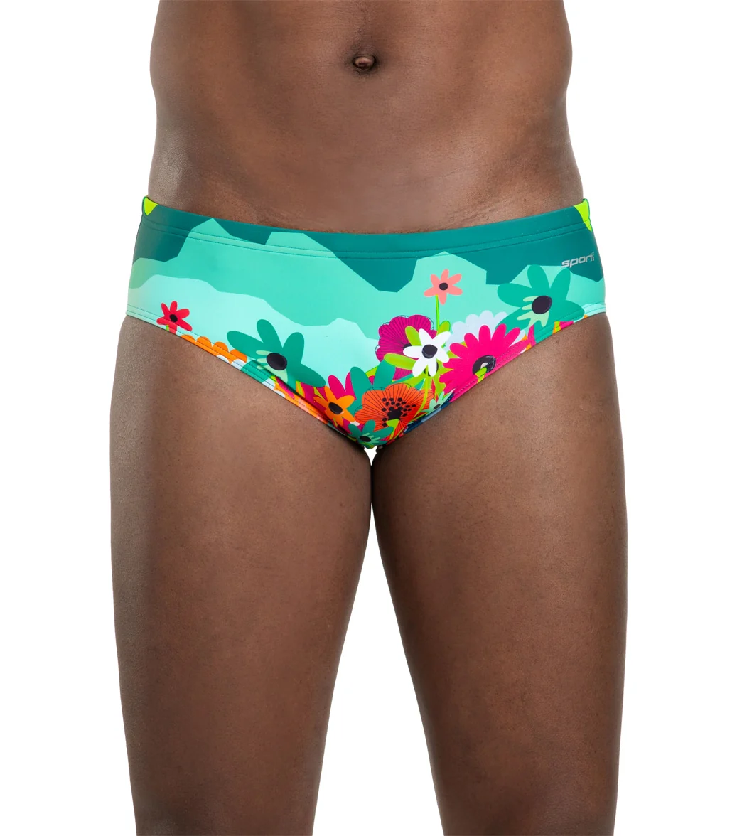 Sporti x She Is This Limited Edition Mountain Flower Brief Swimsuit - Image 6