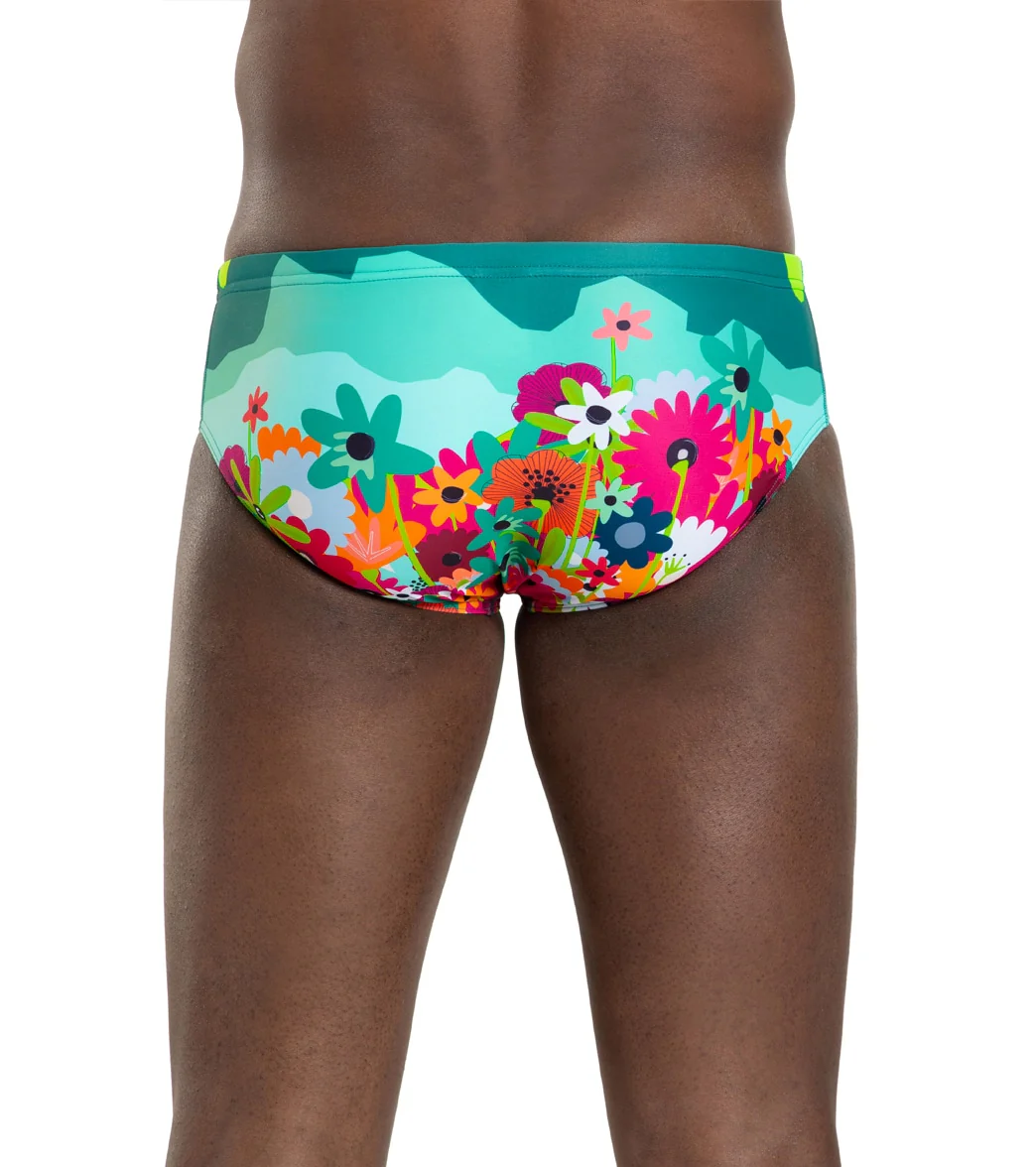 Sporti x She Is This Limited Edition Mountain Flower Brief Swimsuit - Image 8