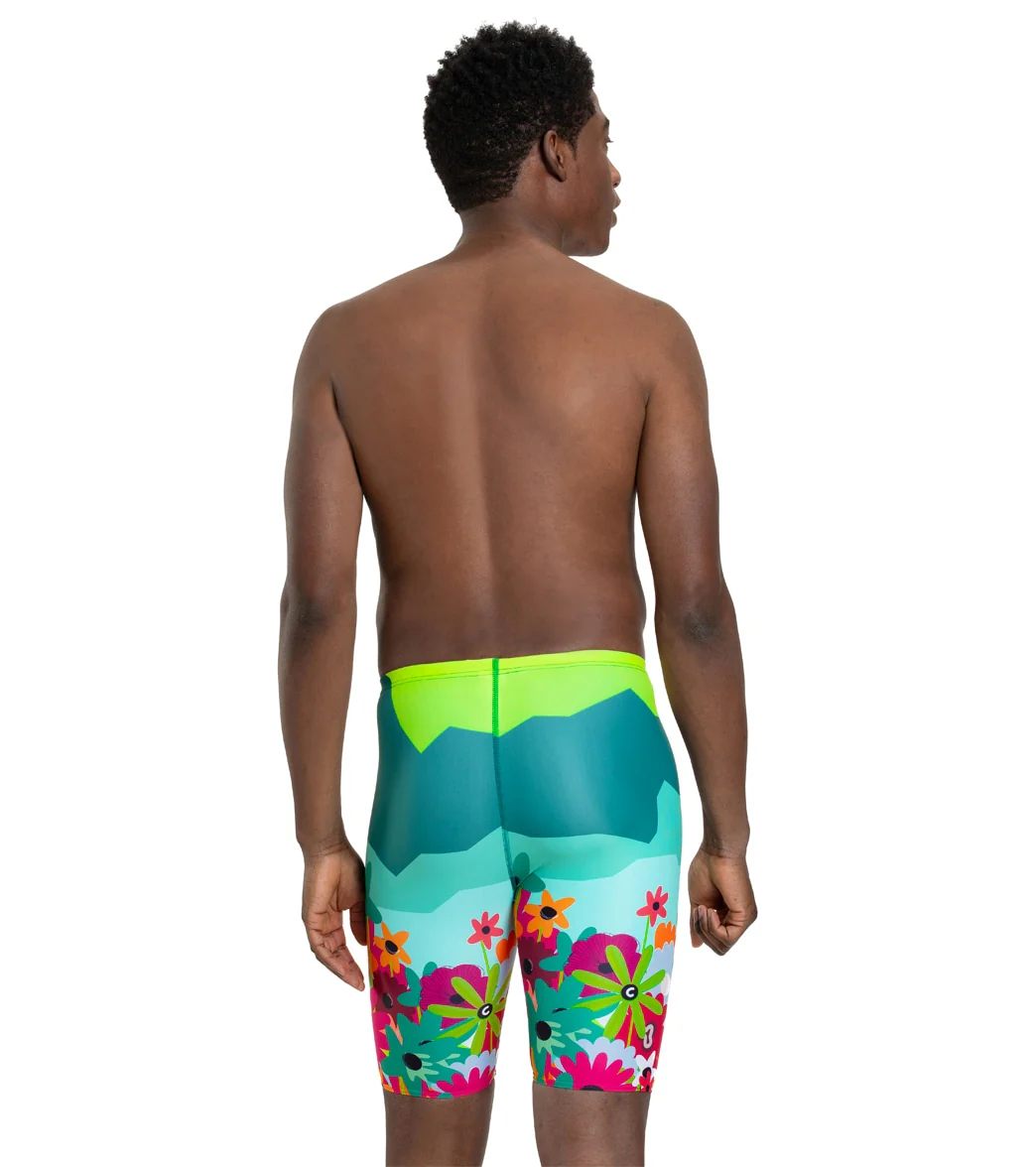 Sporti x She Is This Limited Edition Mountain Flower Jammer Swimsuit - Image 5