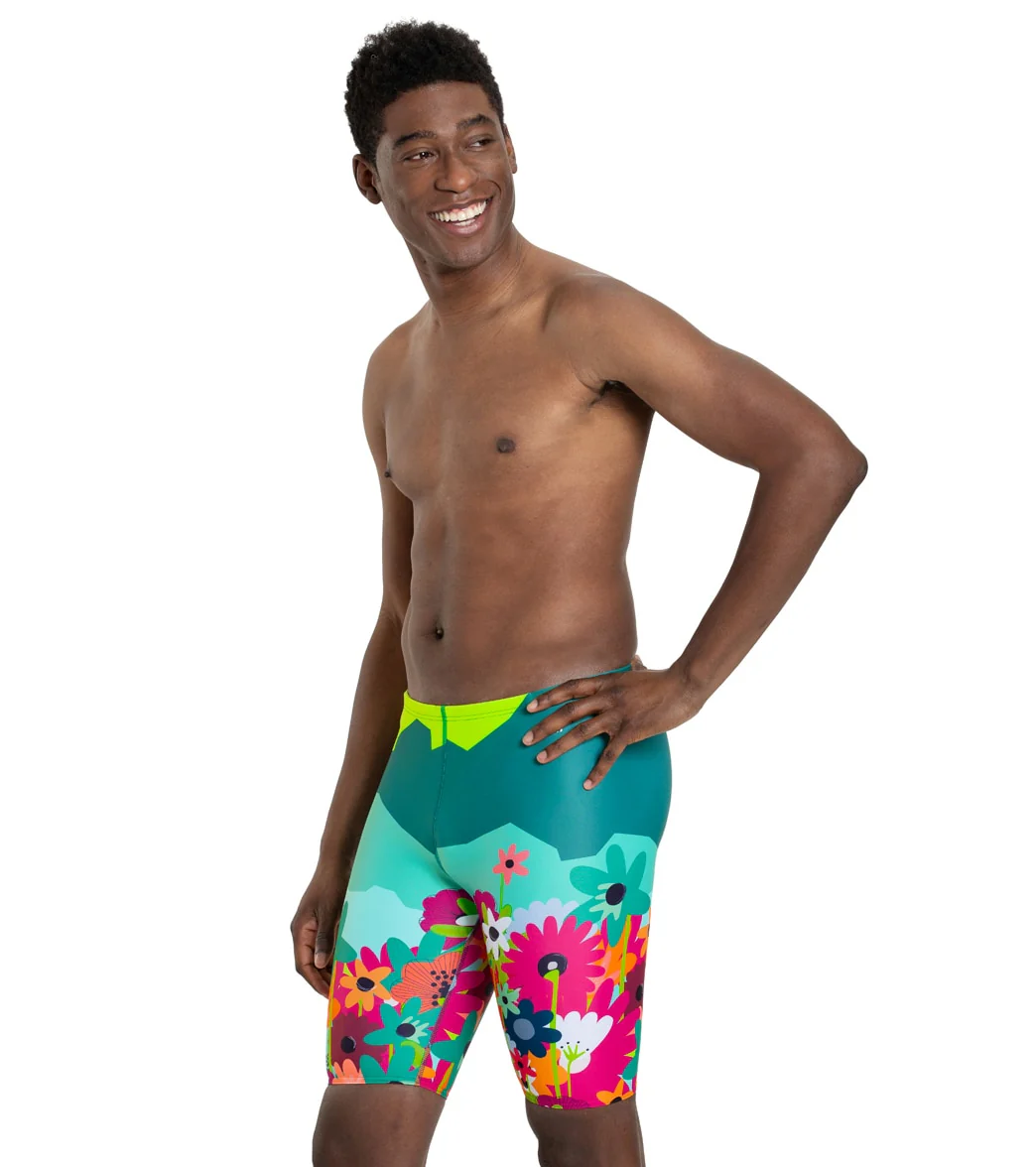Sporti x She Is This Limited Edition Mountain Flower Jammer Swimsuit - Image 6