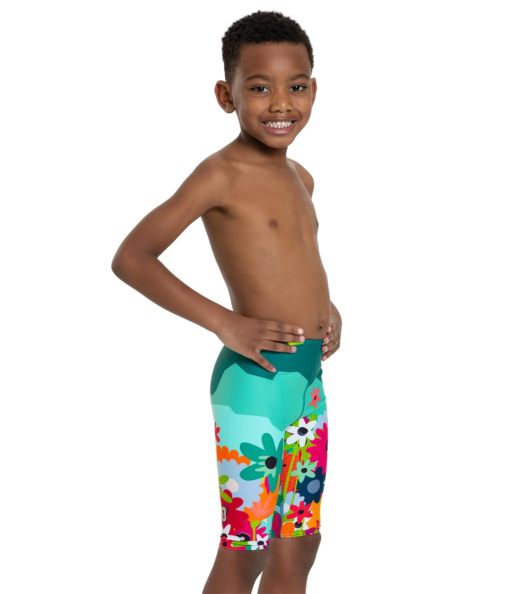 Sporti x She Is This Limited Edition Mountain Flower Jammer Swimsuit Youth (22-28) - Image 4