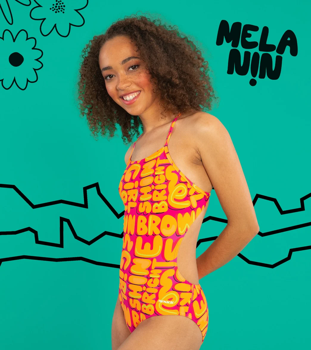 Sporti x She Is This Limited Edition Shine Bright Micro Back One Piece Swimsuit - Image 8