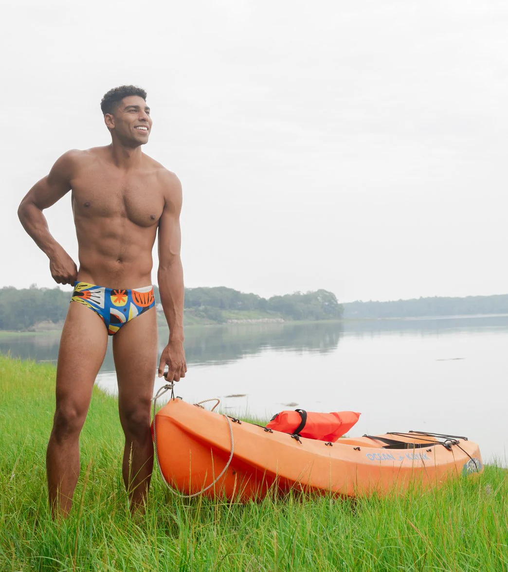 Sporti x Wyatt Hersey Limited Edition Equinox Brief Swimsuit (26-40) - Image 2