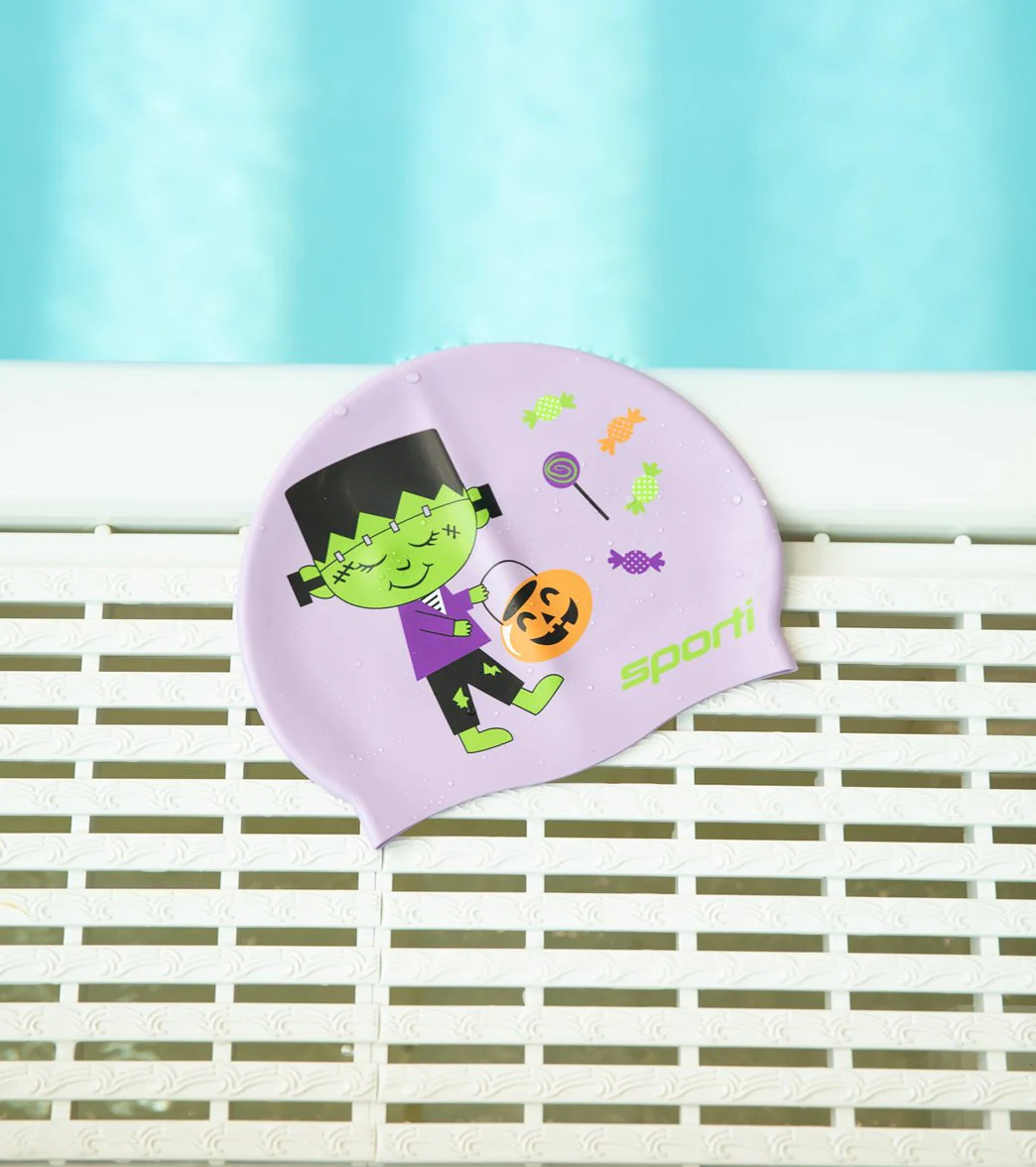 Sporti Young Frankenstein Silicone Swim Cap Jr. - Image 8