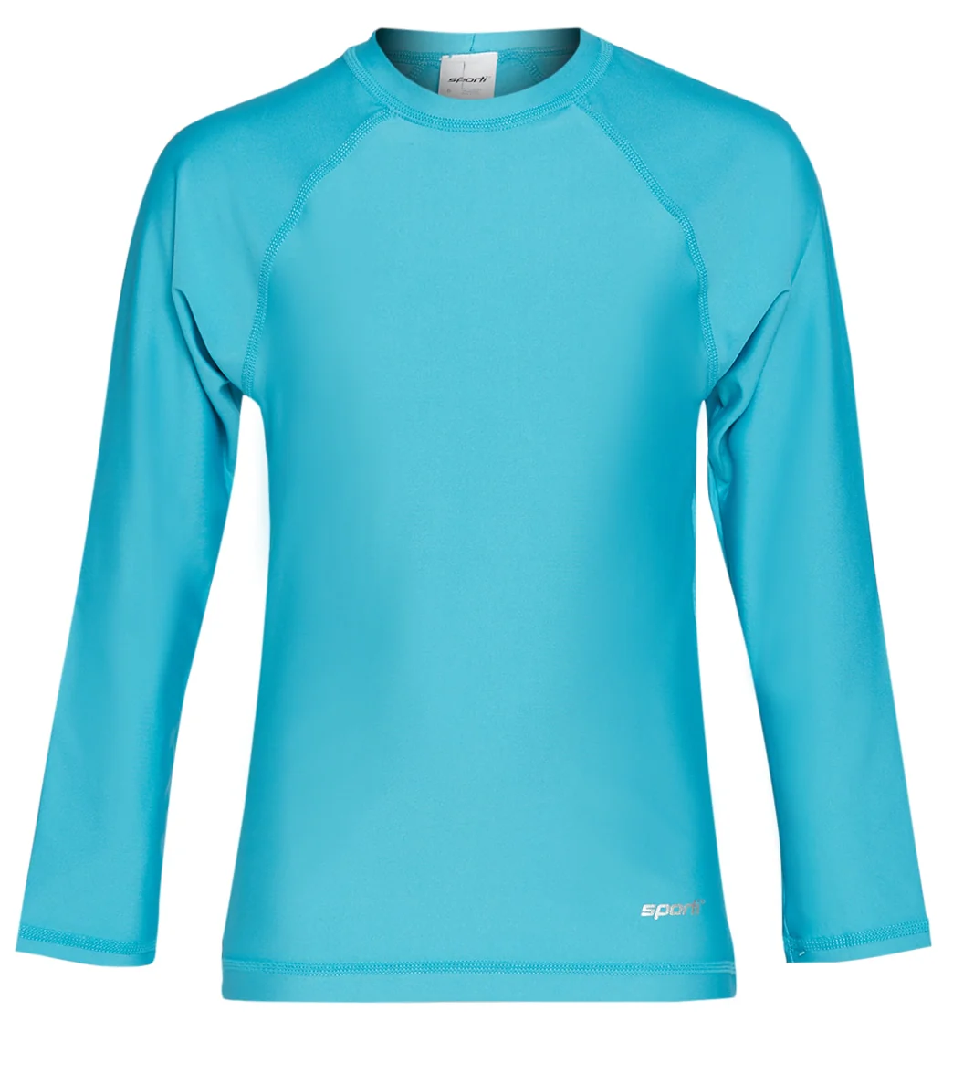 Sporti Youth Unisex L/S UPF 50+ Comfort Fit Rashguard - Image 4