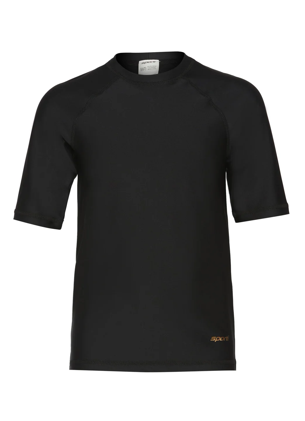 Sporti Youth Unisex S/S UPF 50+ Hybrid Comfort fit Rash Guard - Image 10