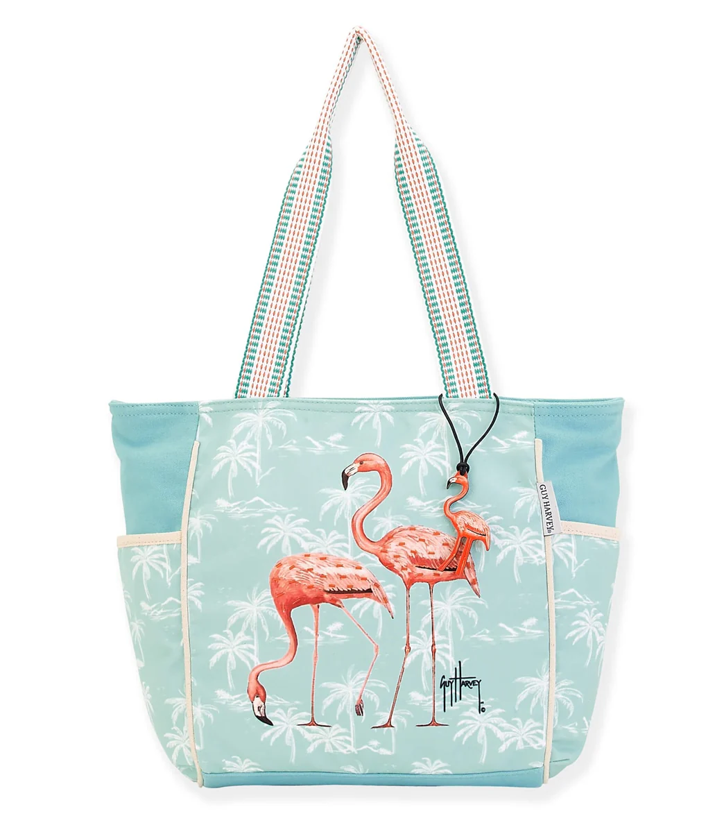 Sun N Sand Guy Harvey Flamingo Medium Tote - Image 3