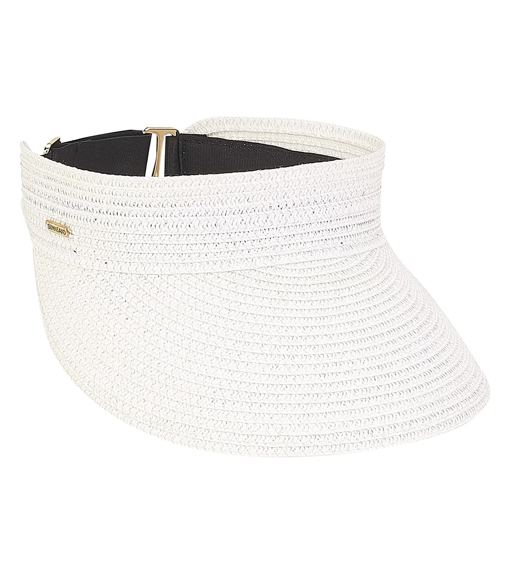 Sun N Sand Paperbraid Basic Visor w/ Adjustable Back - Image 13