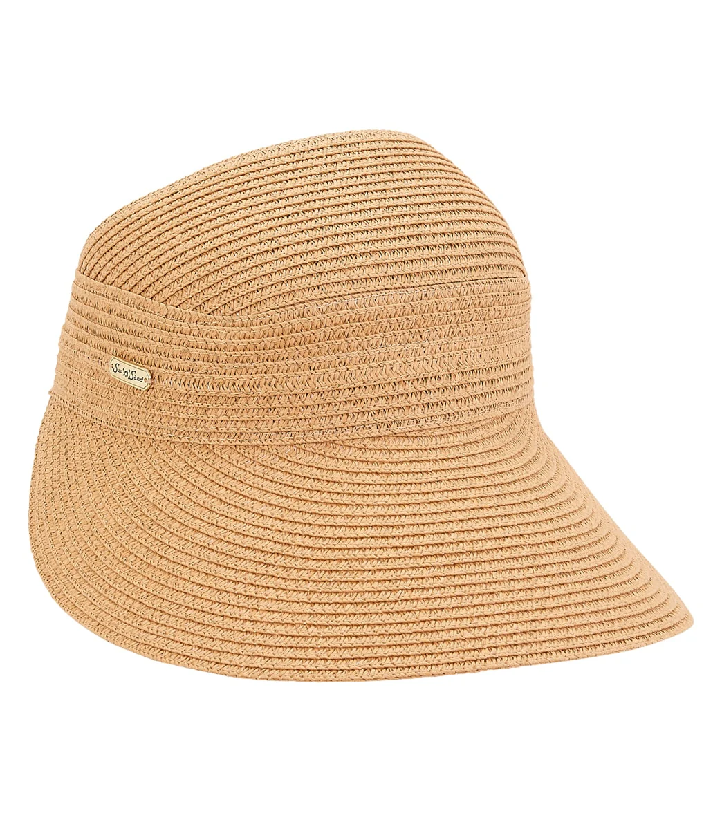 Sun N Sand Paperbraid High front Visor w/ Adjustable back - Image 3