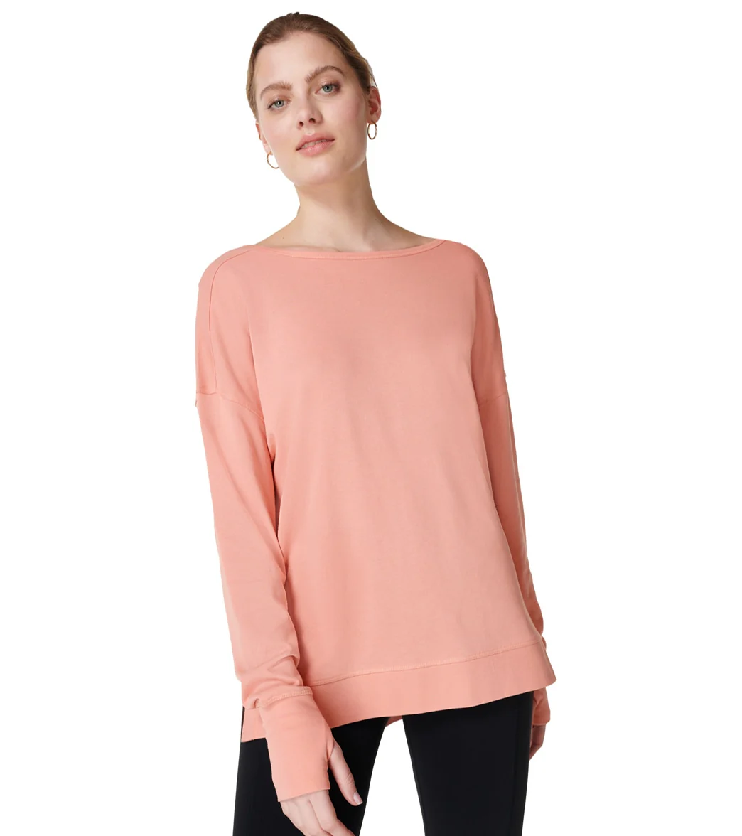 Sweaty Betty After Class Cross Back Sweatshirt - Image 16