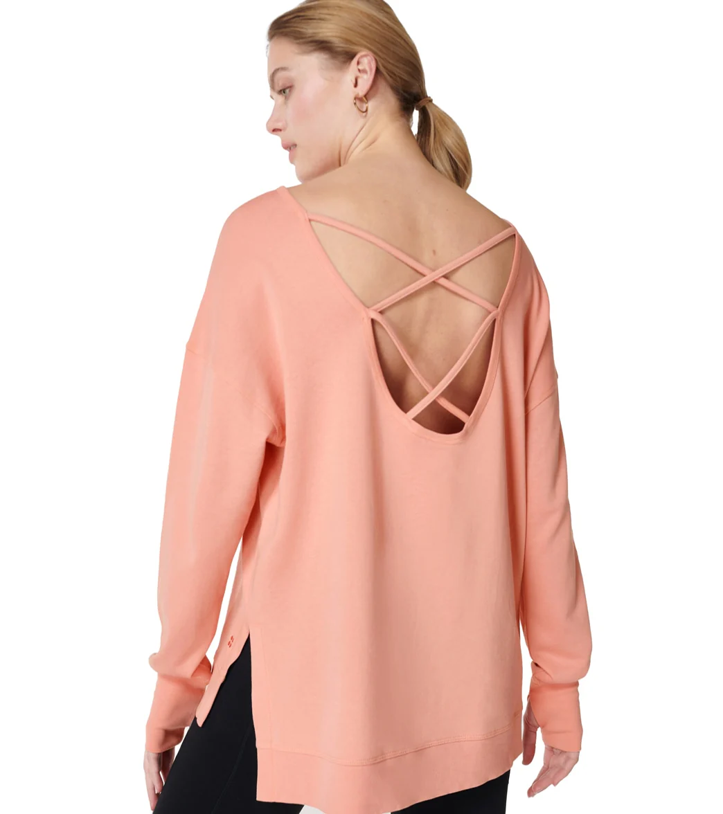 Sweaty Betty After Class Cross Back Sweatshirt - Image 18