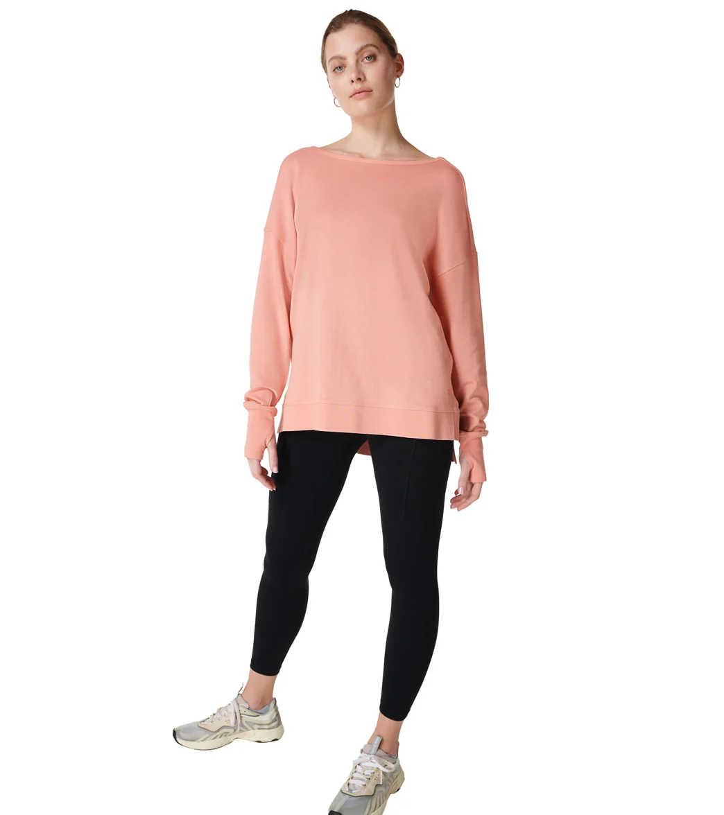 Sweaty Betty After Class Cross Back Sweatshirt - Image 19