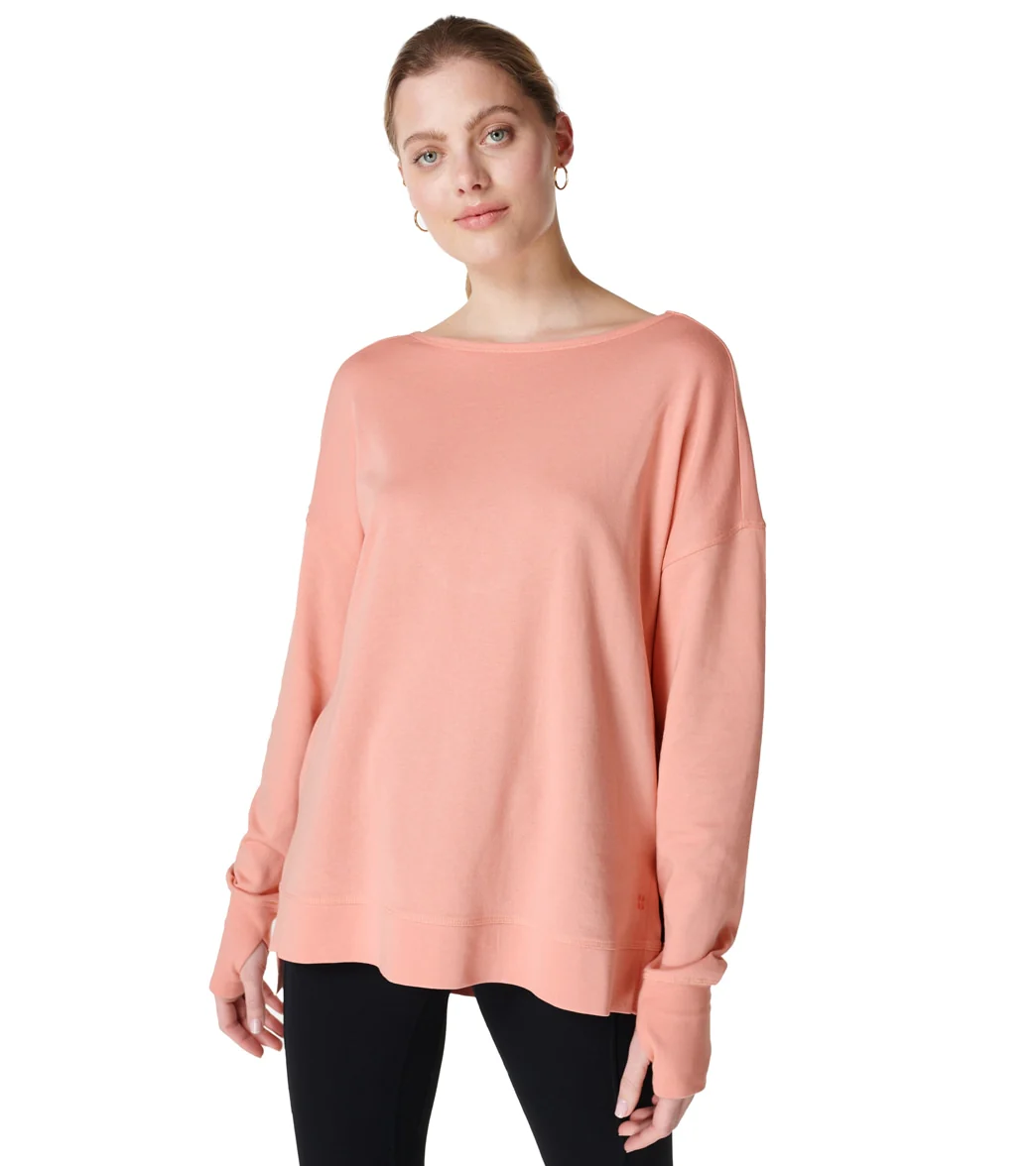 Sweaty Betty After Class Cross Back Sweatshirt - Image 27