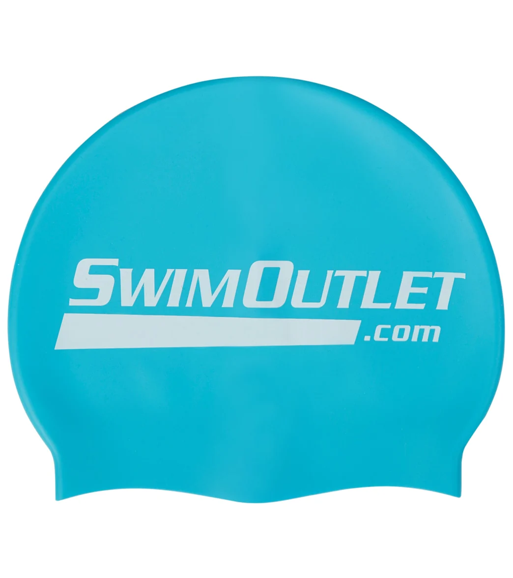 SwimOutlet Swimoutlet.com Silicone Swim Cap - Image 21