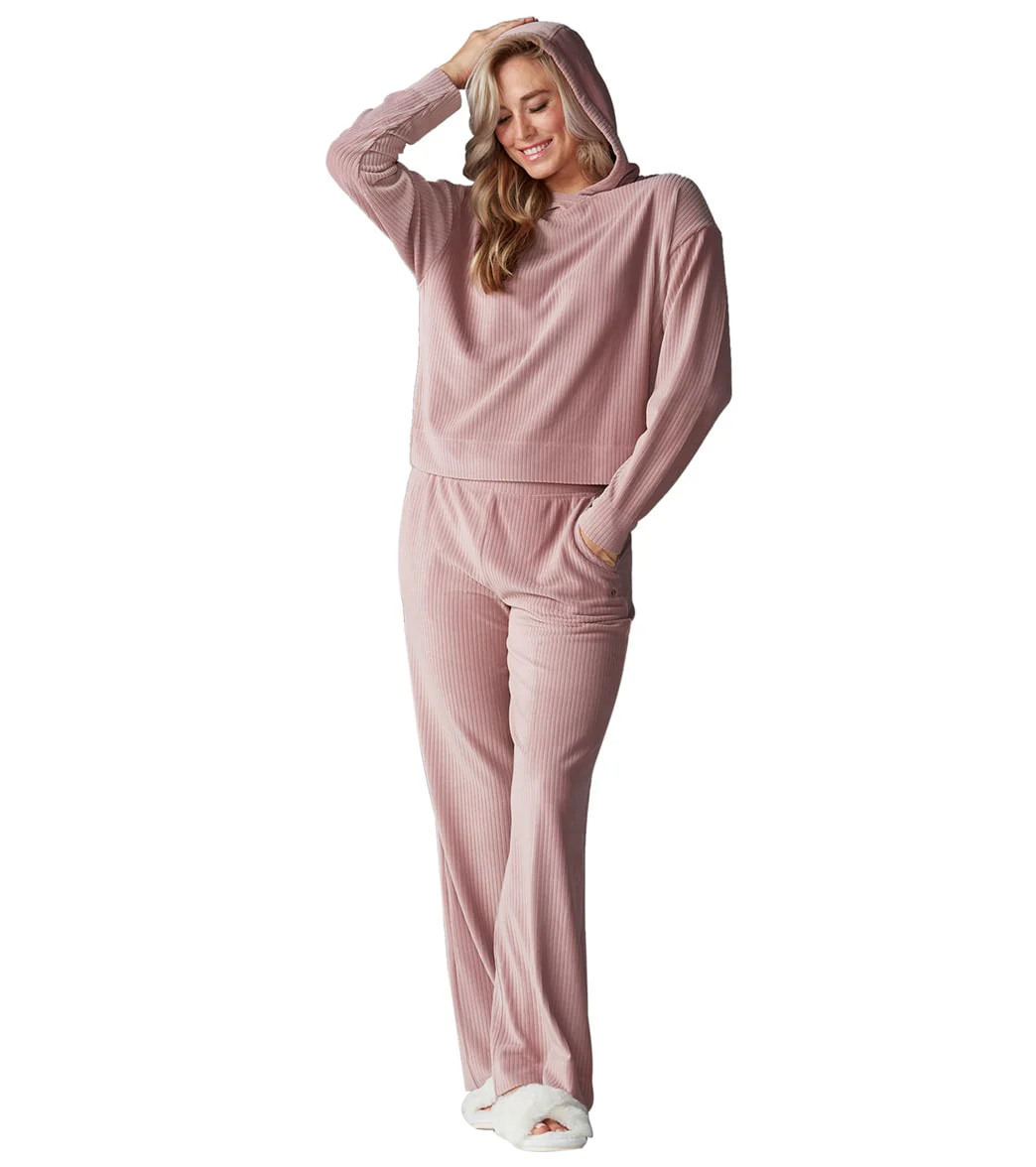 Tavi Brushed Rib Pullover Hoodie - Image 4