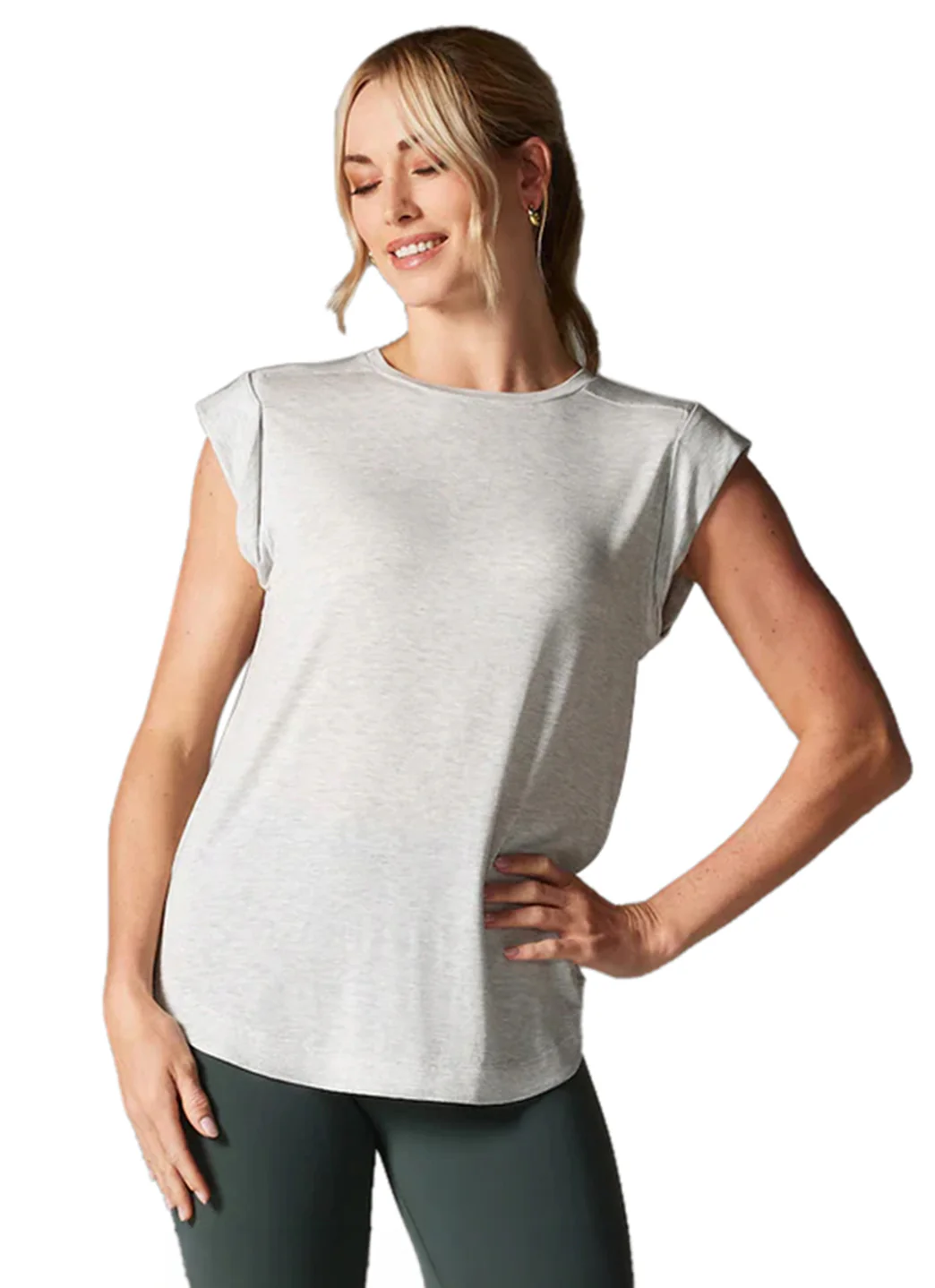 Tavi Cap Sleeve Muscle Tee - Image 10