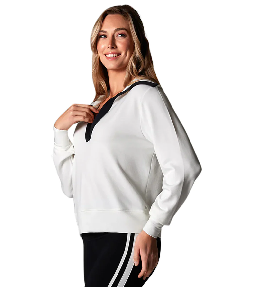 Tavi Cozy Collared Sweatshirt - Image 2