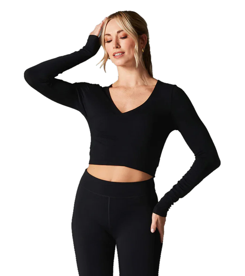 Tavi Criss Cross Long Sleeve Top - Image 12