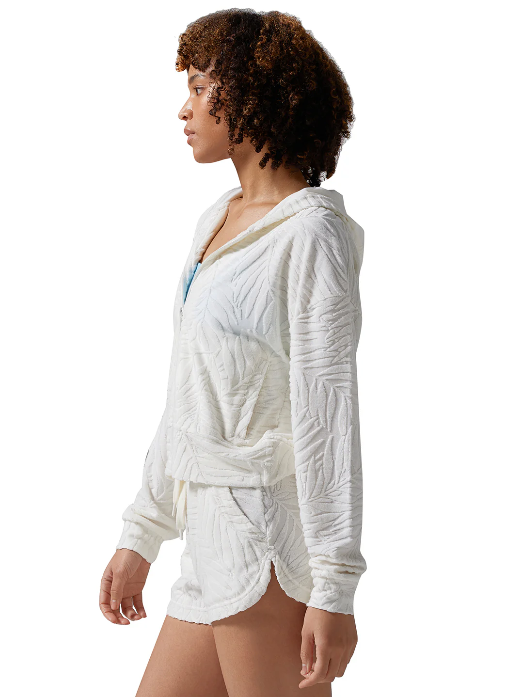 Tavi Palm Terry Zip Hoodie - Image 4