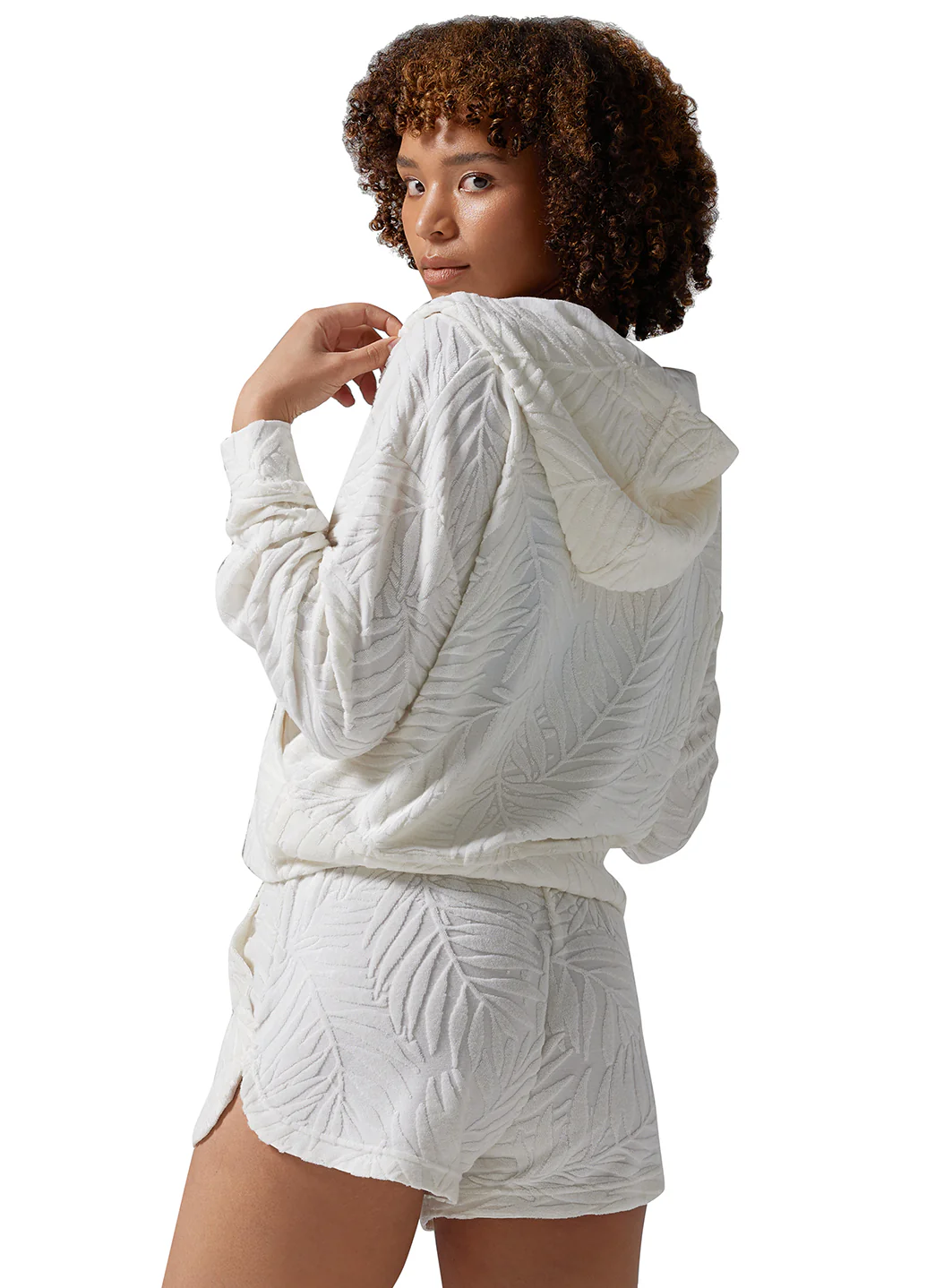 Tavi Palm Terry Zip Hoodie - Image 5