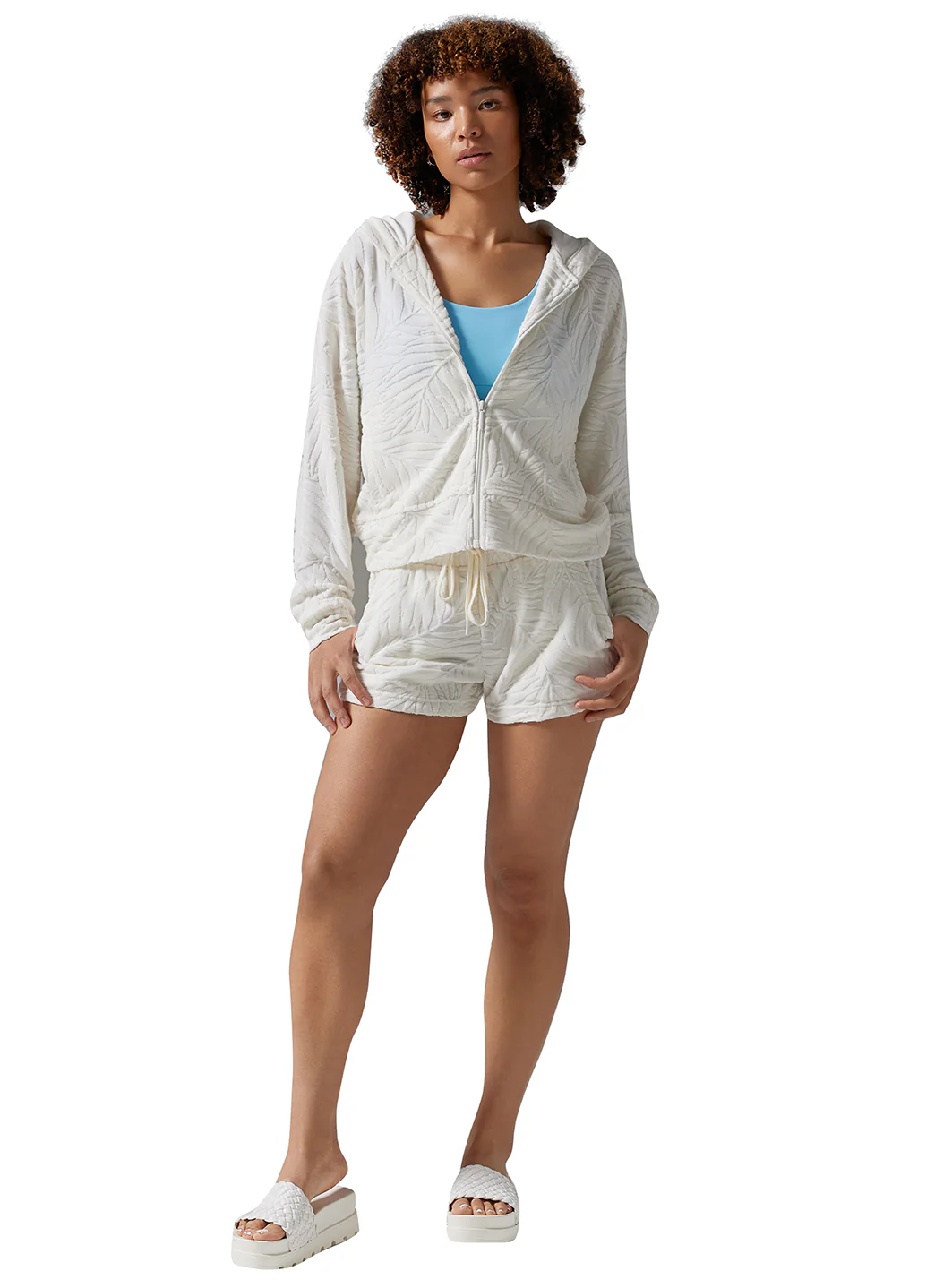 Tavi Palm Terry Zip Hoodie - Image 6